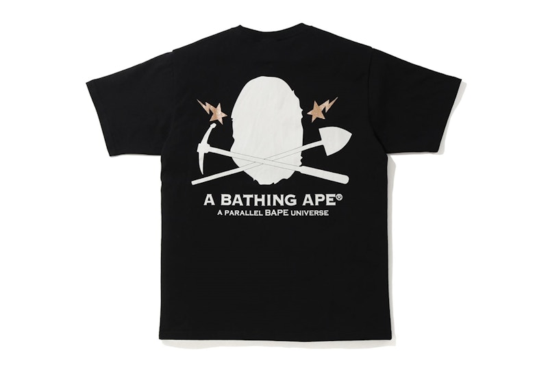 BAPE Gold Rush Foil Tee #2 Black 圖 2