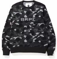Bape Gradation Crewneck Black Bape Gradation Crewneck Black