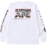 Buy BAPE Graphic #1 L/S Tee White