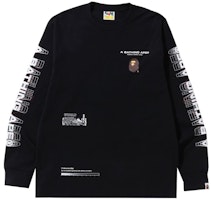 BAPE Graphic #2 L/S Tee Black BAPE Graphic #2 L/S Tee Black