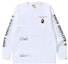 Buy BAPE Graphic #2 L/S Tee White