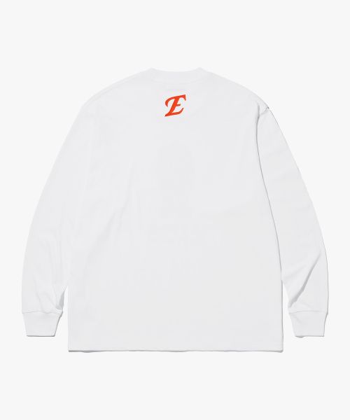 Order Camiseta de manga larga Bape Hanwha Eagles con estampado de Milo 002LTM731904CWHT