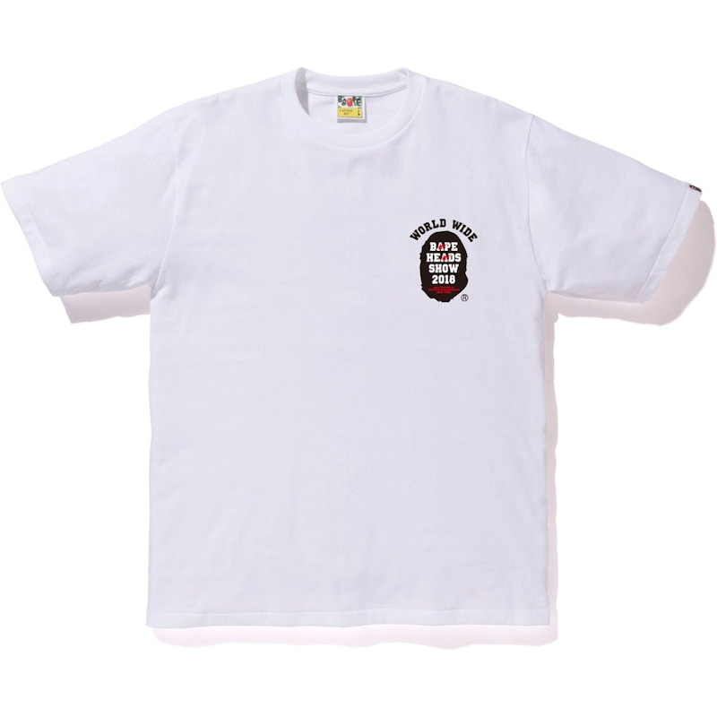 Order Bape Heads Show Hulu Theater Kaos Putih
