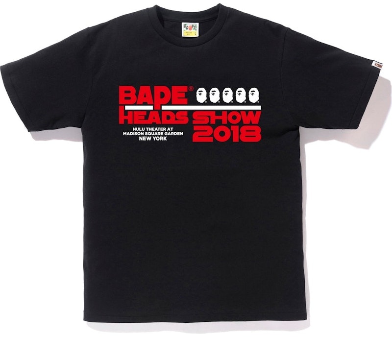 bape-heads-show-tee-black