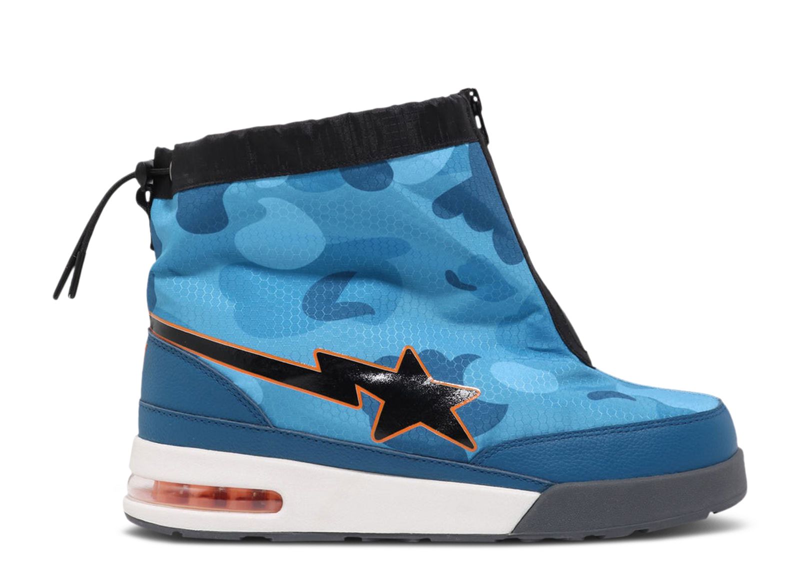BAPE Honeycomb Camo Zip Roadsta 'Blue' 1J30191004-BLU