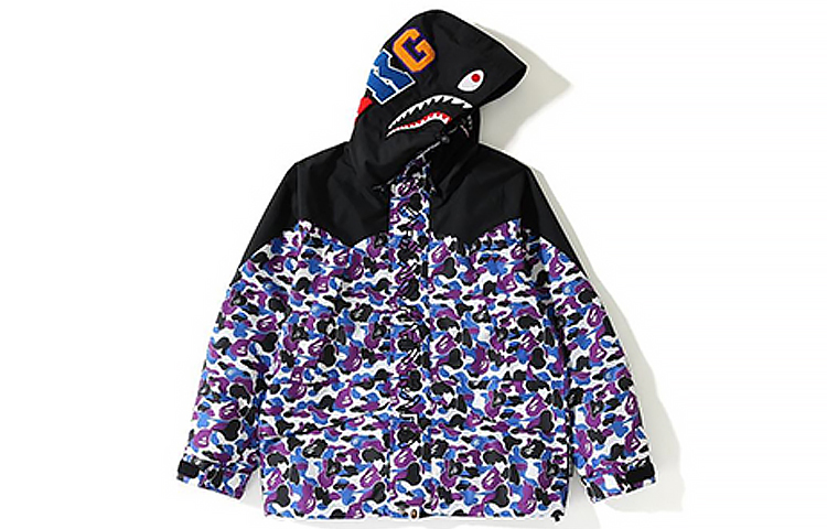 BAPE Hong Kong 13th Anniversary Camo Snowboard Jacket Purple Unisex Limited Edition. BAPE-SS19-36 圖 3