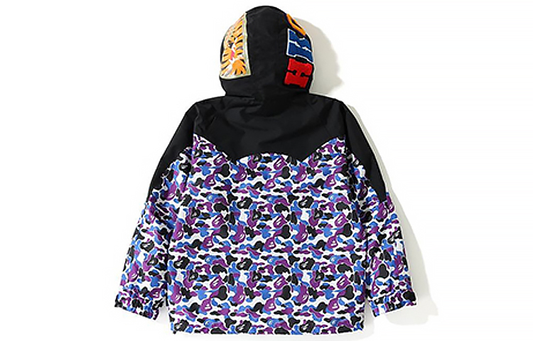 BAPE Hong Kong 13th Anniversary Camo Snowboard Jacket Purple Unisex Limited Edition. BAPE-SS19-36 圖 4