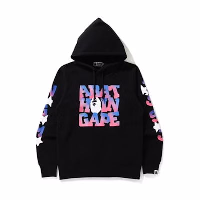 BAPE Hoodie with Logo and Cartoon Print Pullover Design 1H30-114-003