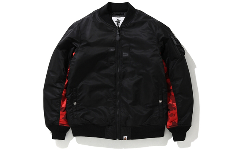 BAPE Hunting Flight Jacket Unisex Black 1F80-141-005BLACK