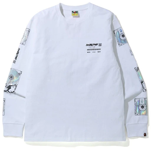 bape-id-l-s-tee-white