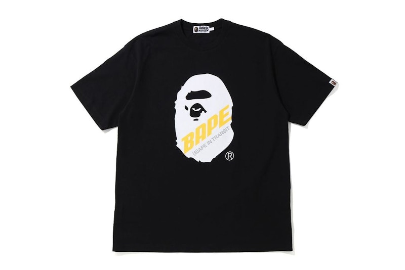 Bape In Transit Oversize Ape Head Black