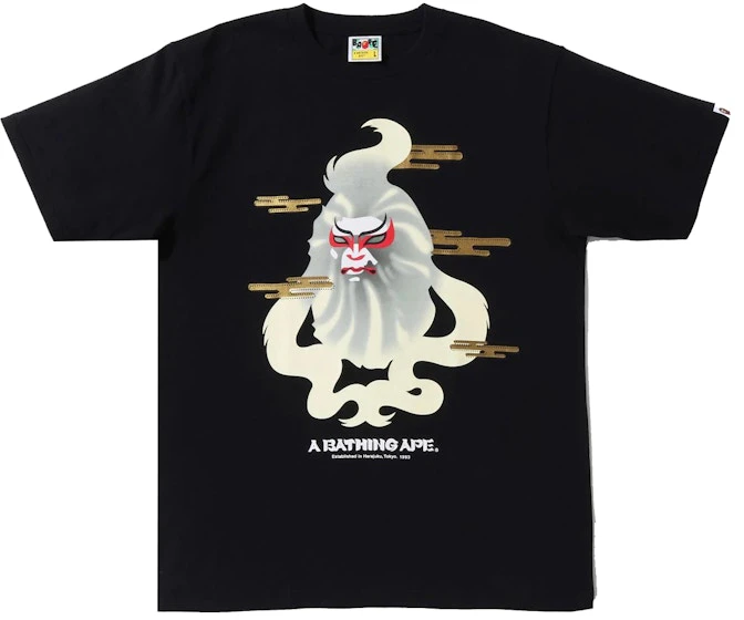 bape-japan-culture-kabuki-tee-black