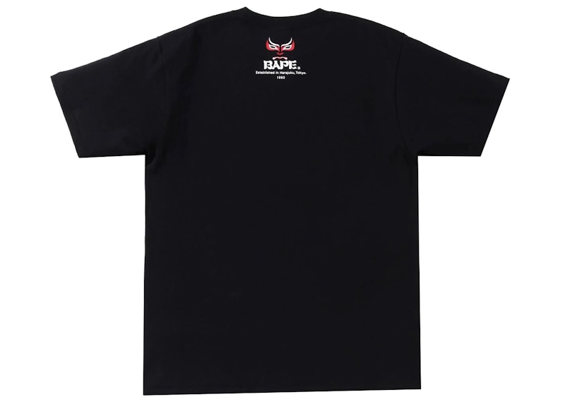 Order Camiseta BAPE Japón Cultura Kabuki Negra
