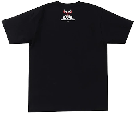 Camiseta BAPE Japón Cultura Kabuki Negra Order Camiseta BAPE Japón Cultura Kabuki Negra