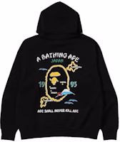 BAPE Japan Loose Fit Pullover Hoodie 'Black' BAPE Japan Loose Fit Pullover Hoodie 'Black'