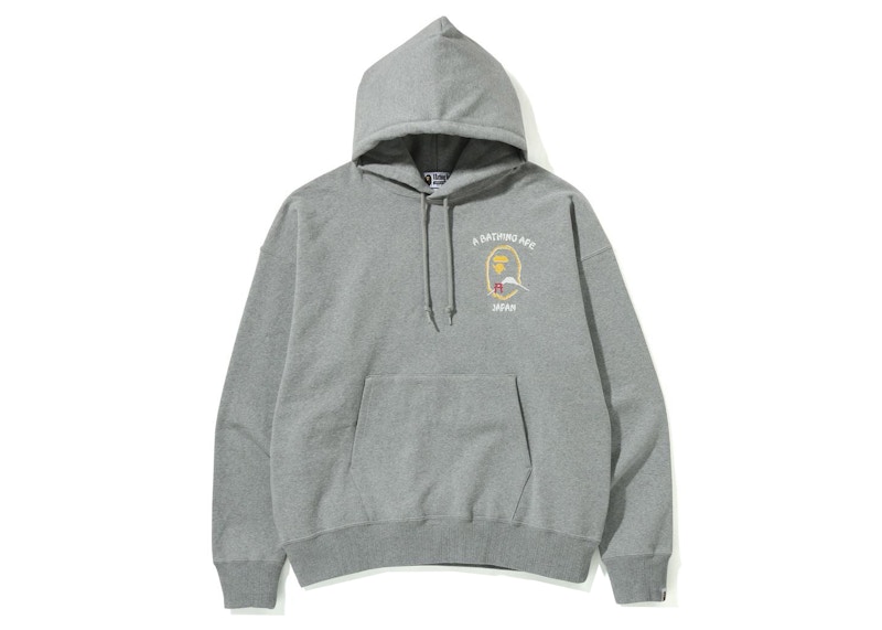 Order A BATHING APE® ルーズフィットフーディ (グレー)
