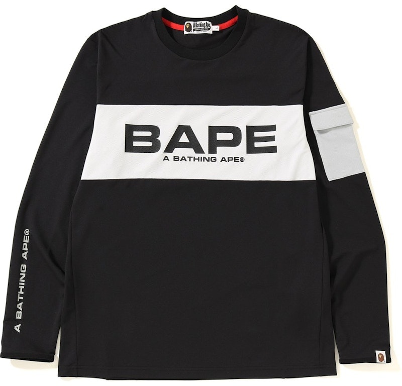 bape-jersey-ls-tee-black