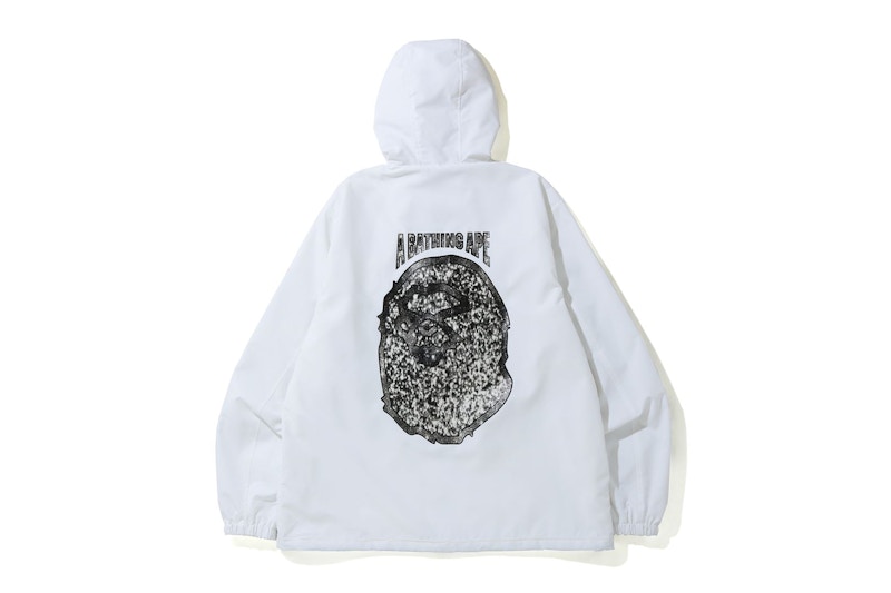 Order A BATHING APE®ジュエリーモチーフワイドフーディ (ホワイト)
