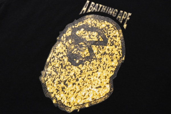 BAPE Jewelry Motif Wide Layered L/S Tee Black Lookbook BAPE Jewelry Motif Wide Layered L/S Tee Black