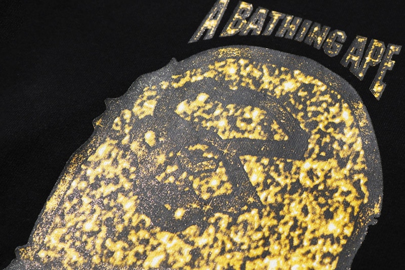 Lookbook Sudadera con Capucha Ancha Negra BAPE Jewelry Motif.