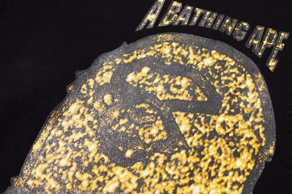 BAPE Jewelry Motif Wide Pullover Hoodie Black Lookbook BAPE Jewelry Motif Wide Pullover Hoodie Black