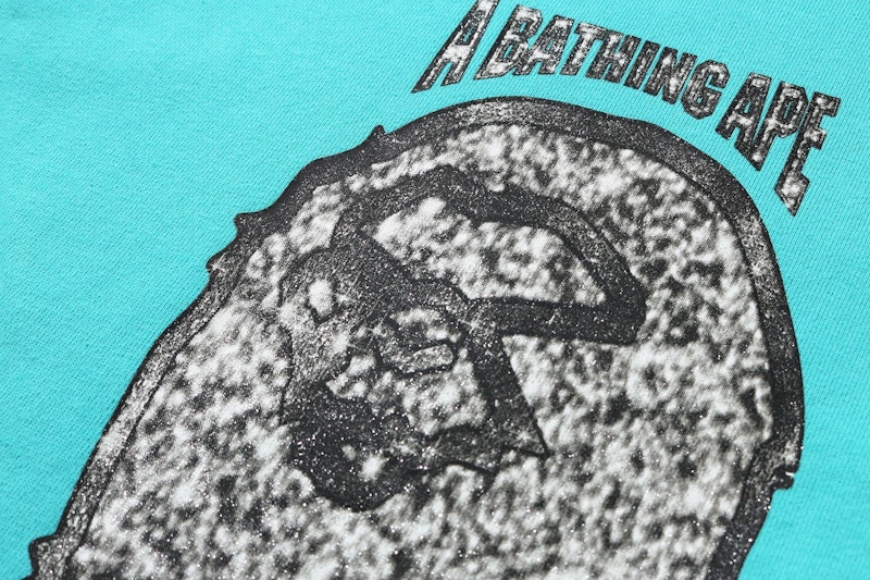 BAPE Jewelry Motif Wide Pullover Hoodie Sax 圖 3