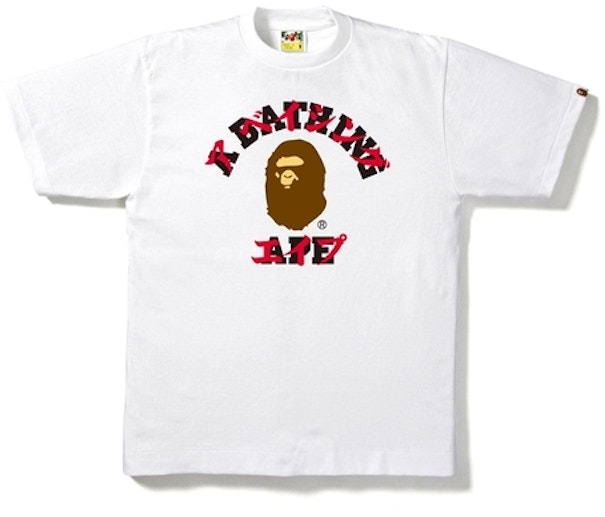 bape-katakana-college-tee-white