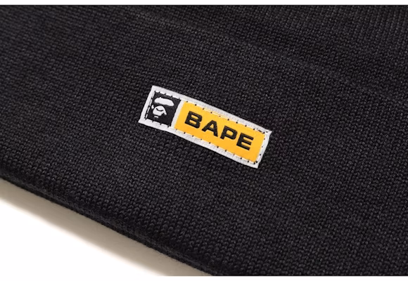 Bape Knit Watch Cap Black Order Bape Knit Watch Cap Black