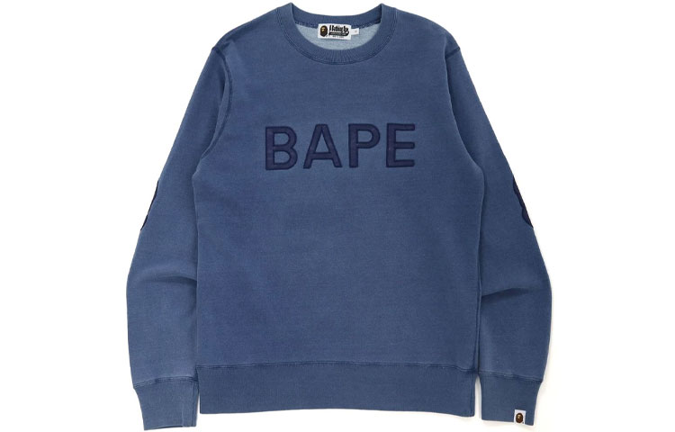 Purchase BAPE 字母LOGO猿人貼布圓領套頭衫 男士衛衣 1H80-113-012