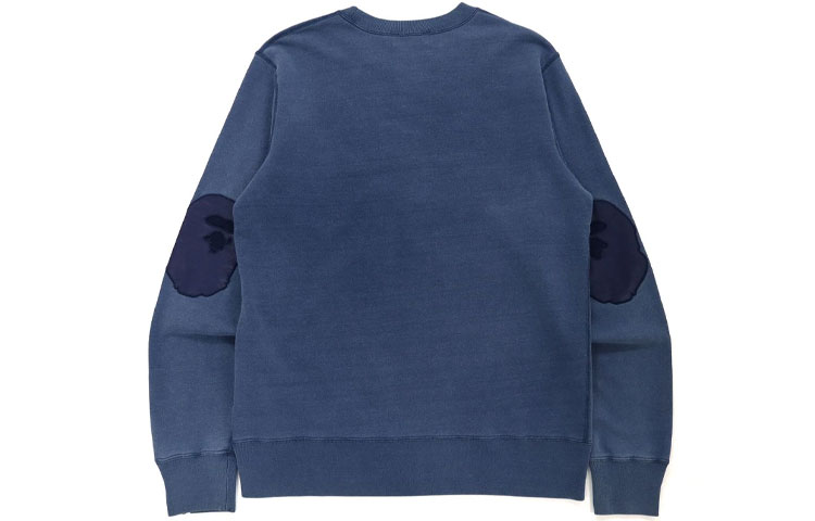 Details for BAPE 字母LOGO猿人貼布圓領套頭衫 男士衛衣 1H80-113-012