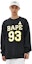Details for BAPE字母數字印花寬鬆版型長袖圓領衛衣 男士 0ZXSWM113005G