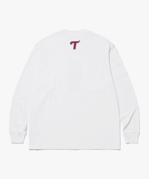 Order Bape LG Twins Milo Graphic Long Sleeve T-Shirt 002LTM731905CWHT
