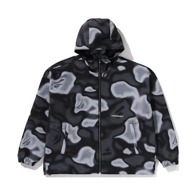 BAPE Liquid Camo Hoodie Jacket Camouflage Long-Sleeve Outerwear 1K30-140-306