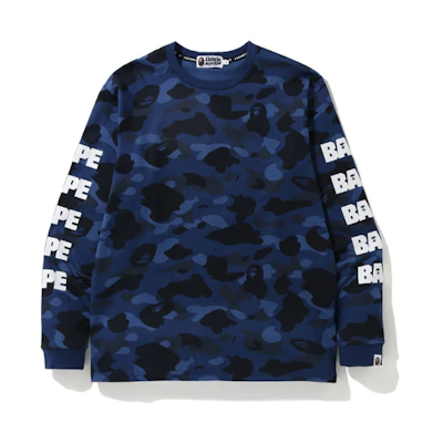 BAPE Logo Camo Crewneck Sweatshirt Unisex 0ZXLTM11007XD