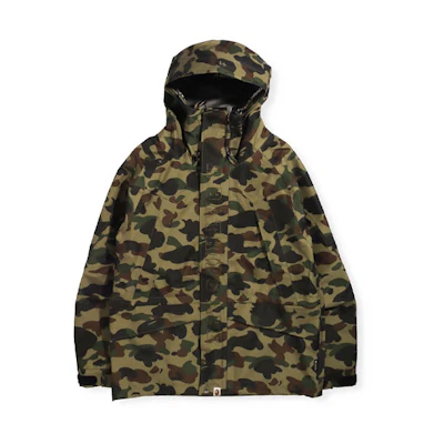 BAPE Logo Camo Snowboarding Jacket for Men 1H70-141-001