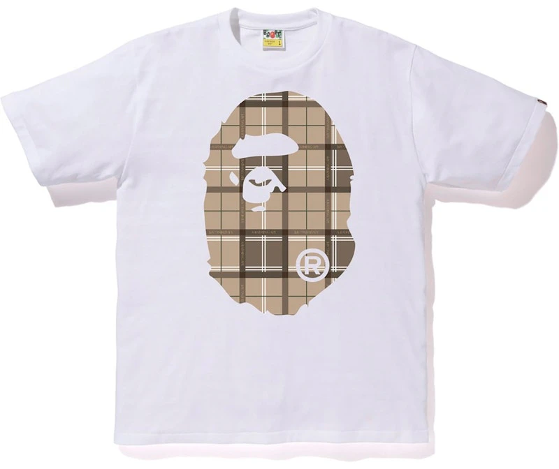 bape-logo-check-big-ape-head-tee-white-beige
