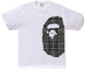 Buy Bape Logo Cek Kaos Big Ape Head Putih Hitam