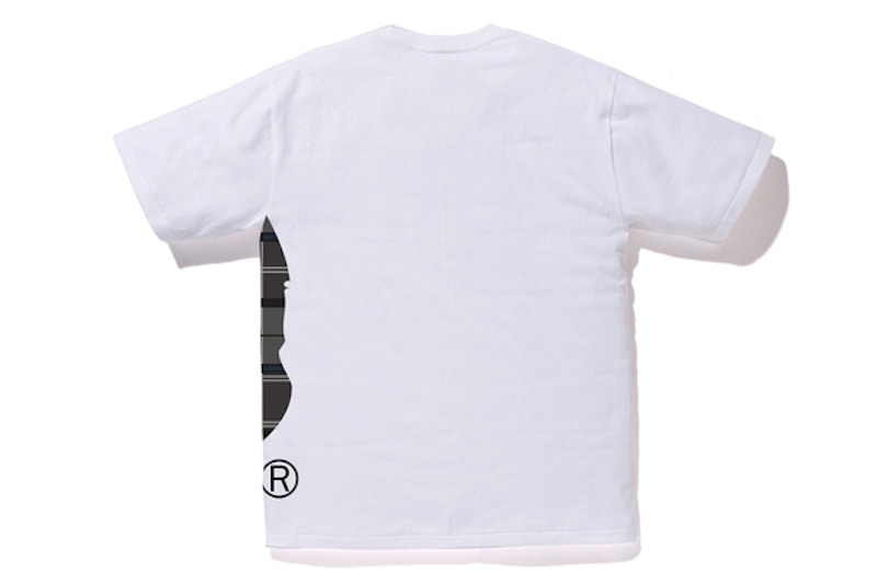 Order Bape Logo Cek Kaos Big Ape Head Putih Hitam