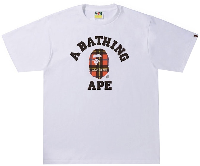 bape-logo-check-college-tee-white-red