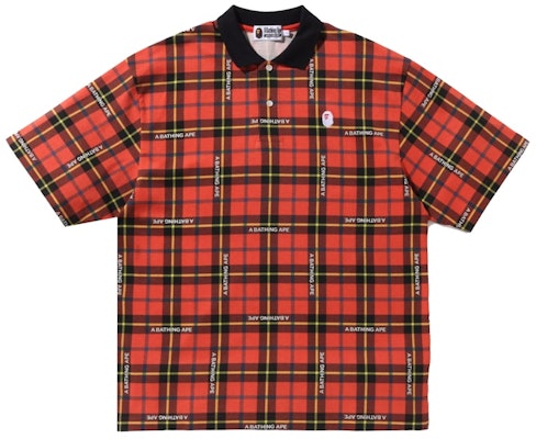 베이프 체크 로고 레드 릴렉스 핏 폴로 셔츠
Buy 베이프 체크 로고 레드 릴렉스 핏 폴로 셔츠