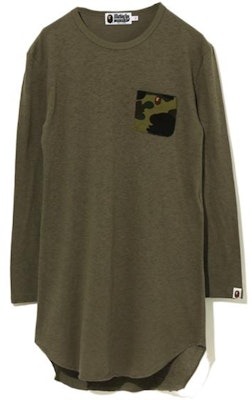 BAPE Logo 刺繡拼接設計長袖連身裙。 0ZXDSW235503G Lookbook BAPE Logo 刺繡拼接設計長袖連身裙。 0ZXDSW235503G