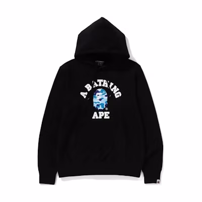 BAPE Logo Graphic Print Hoodie Long Sleeve 1K20-114-004