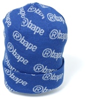Bape Logo Knit Cap Blue Bape Logo Knit Cap Blue