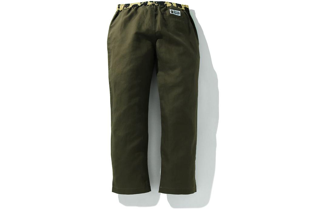 Lookbook BAPE 男士Logo字母印花直筒運動長褲 0ZXPTM152021G