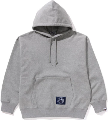 Hoodie Longgar BAPE Logo Abu-abu 1K22-114-002 Buy Hoodie Longgar BAPE Logo Abu-abu 1K22-114-002