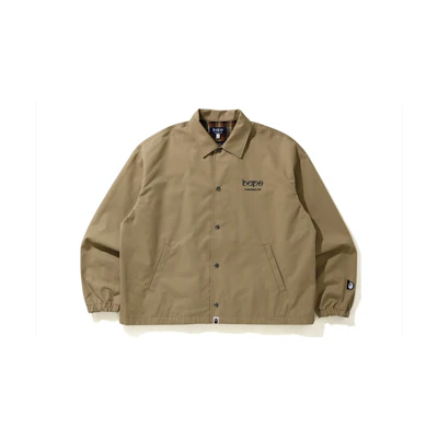 BAPE Logo Patch Button Coach Jacket Unisex 001LJG702501X