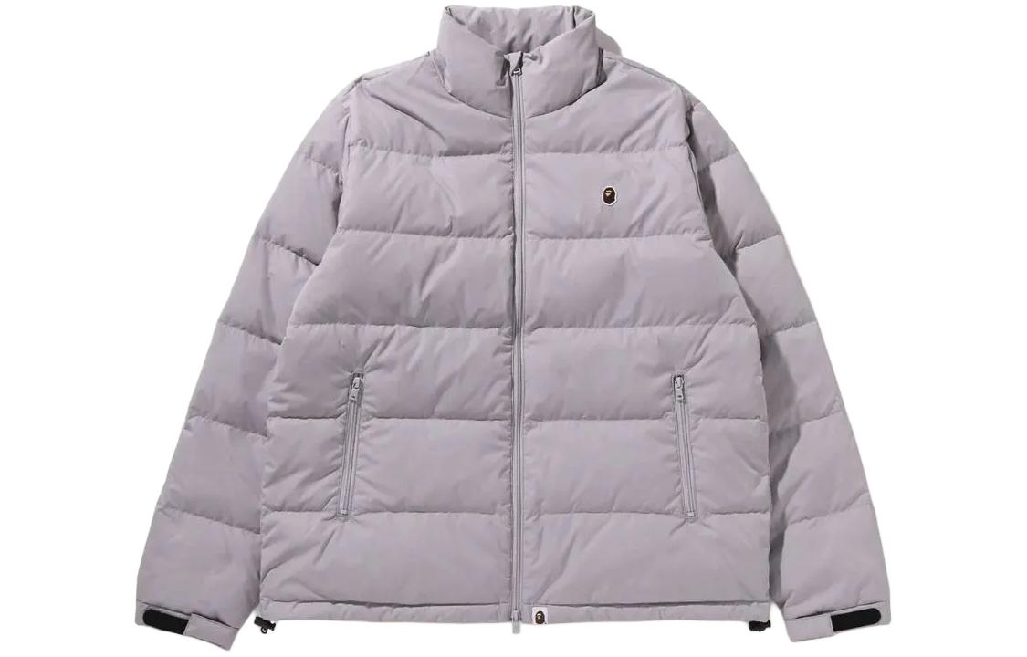 Shop BAPE 標誌印花高領拉鏈外套 1K25-144-001