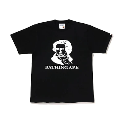 BAPE Logo Printed Cotton Short Sleeve T-Shirt Men’s. 1I30-110-060