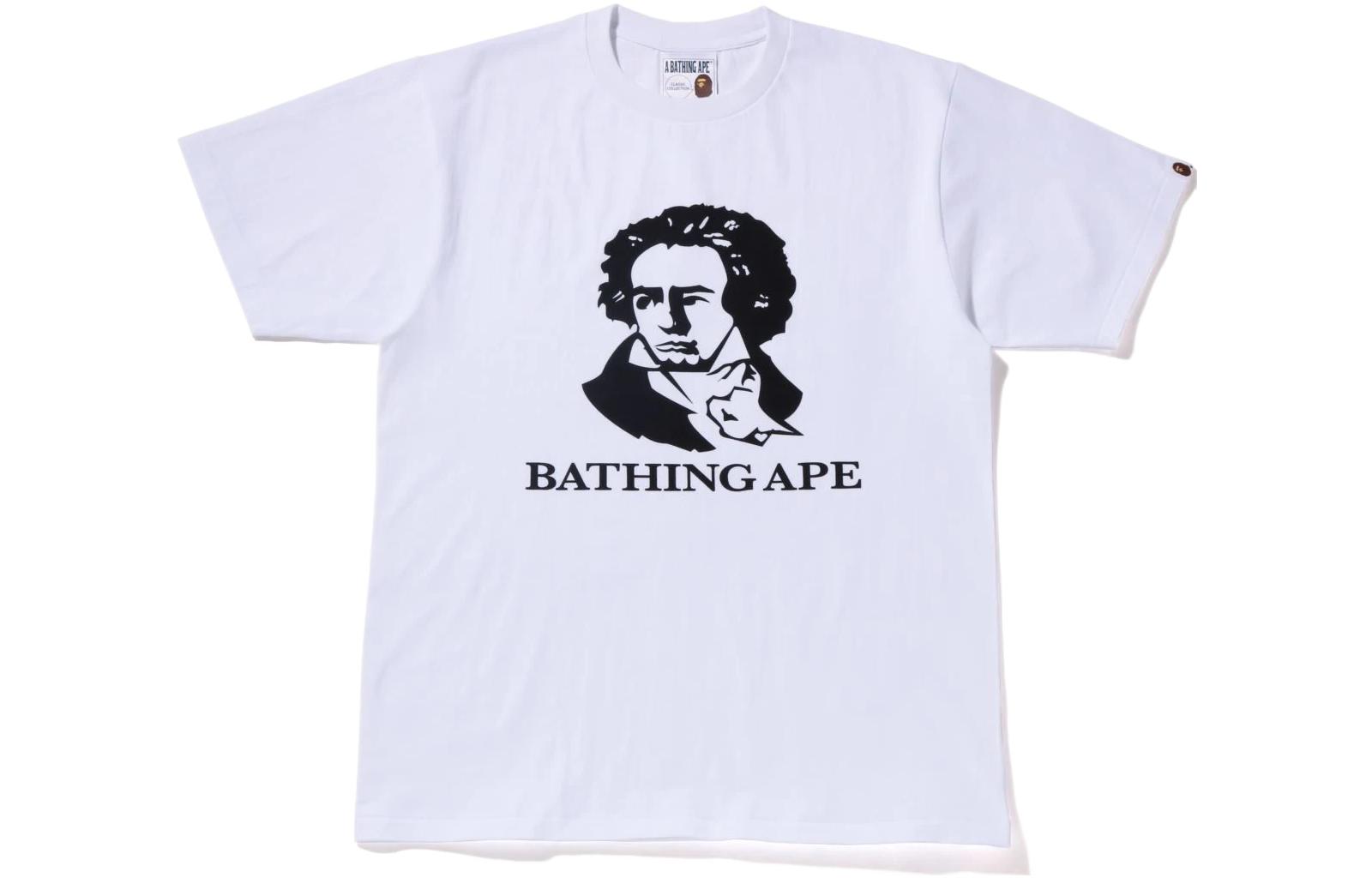 BAPE Logo Printed Cotton Short Sleeve T-Shirt Men’s. 1I30-110-060 圖 4