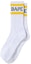 Buy BAPE Logo Socks Yellow